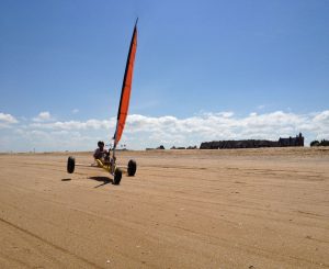 char à voile