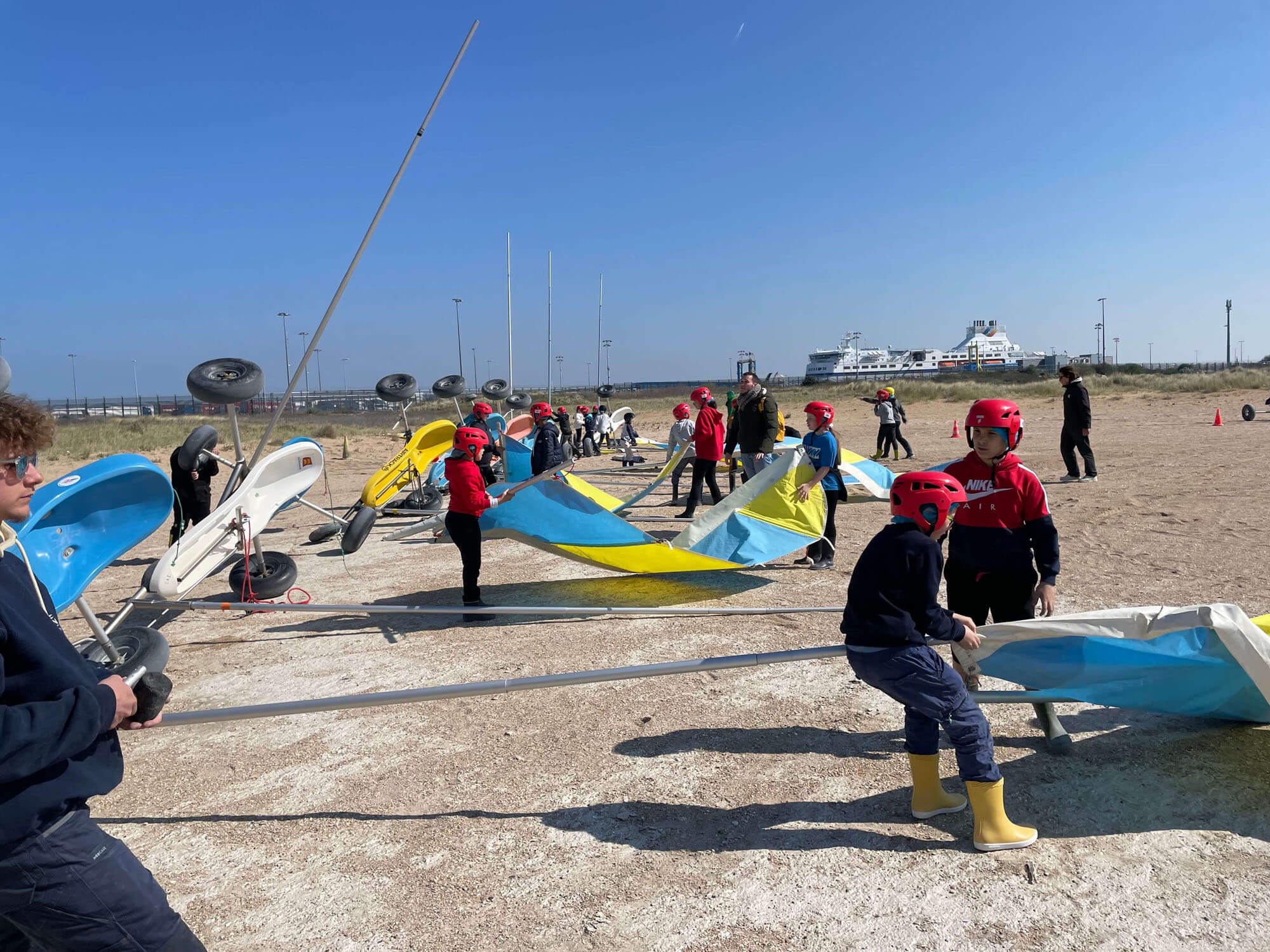 Activités nautiques en groupe